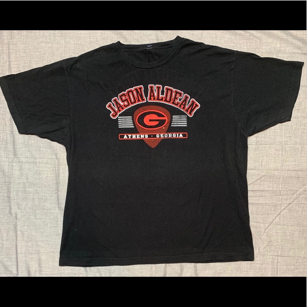 Jason Aldean UGA Event Black 2013 Concert Shirt XL